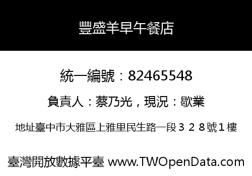 豐盛羊早午餐店
