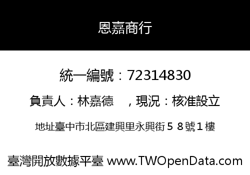 恩嘉商行