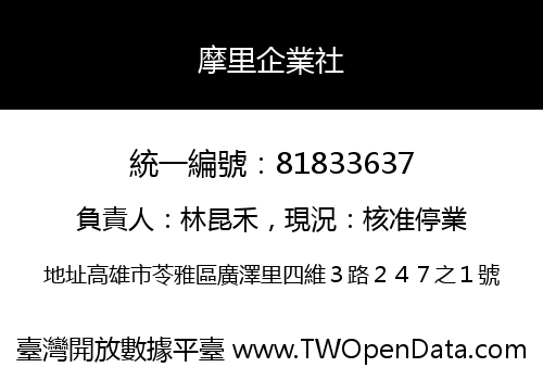 摩里企業社