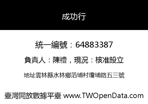 成功行