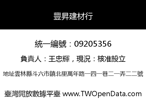 豐昇建材行