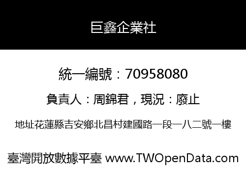 巨鑫企業社