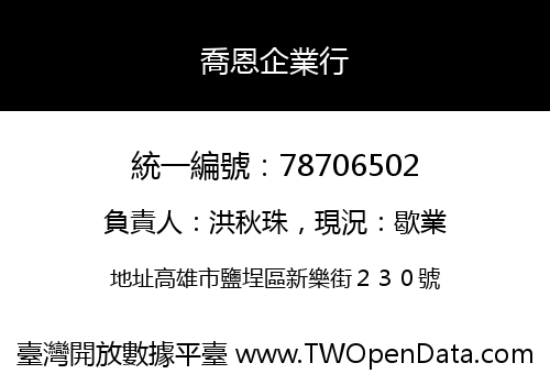 喬恩企業行