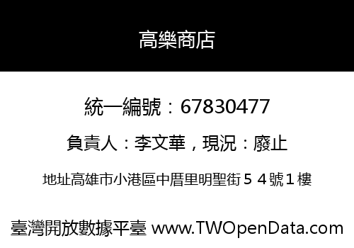 高樂商店