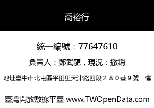 喬裕行