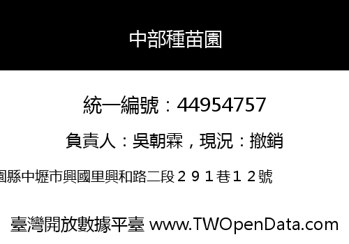 中部種苗園