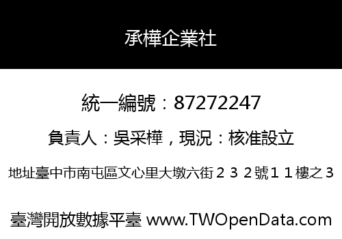承樺企業社