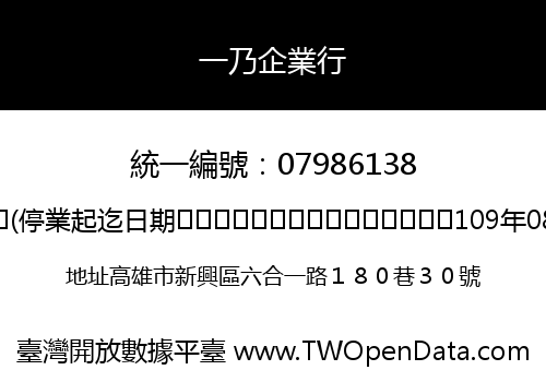 一乃企業行