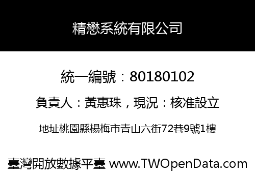 精懋系統有限公司