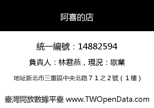 阿喜的店