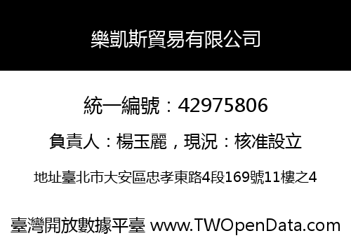 樂凱斯貿易有限公司