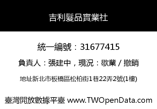 吉利髮品實業社