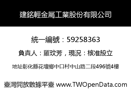 建銘輕金屬工業股份有限公司