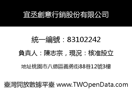 宜丞創意行銷股份有限公司