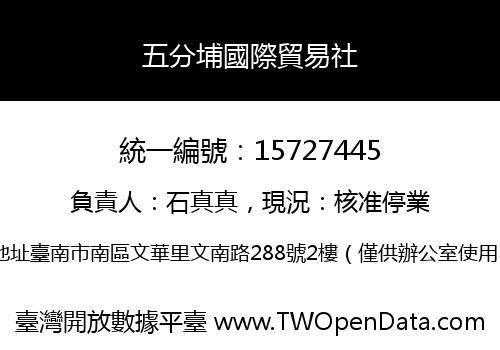 五分埔國際貿易社