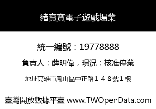 豬寶寶電子遊戲場業