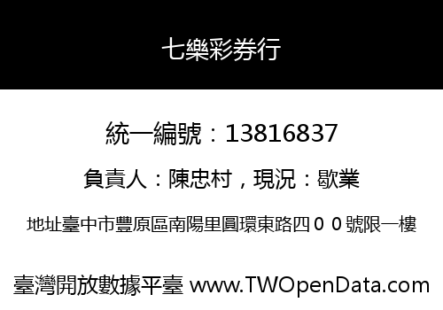 七樂彩券行