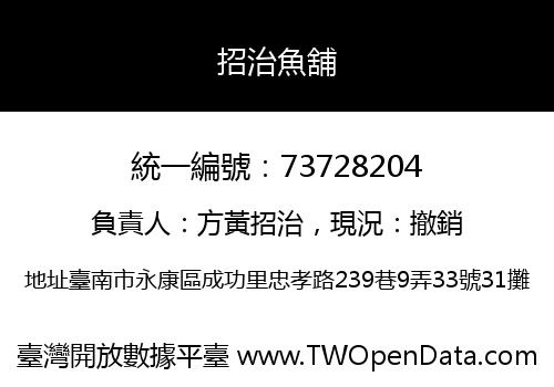 招治魚舖