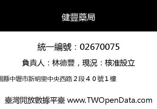 健豐藥局