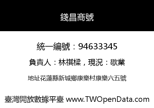 錢昌商號