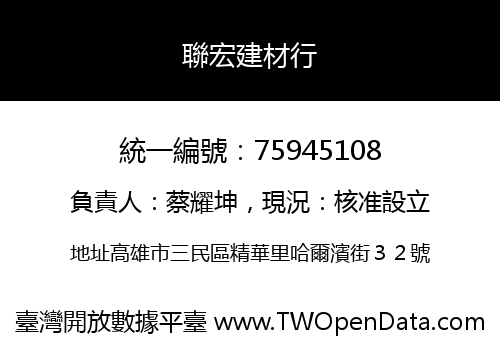 聯宏建材行