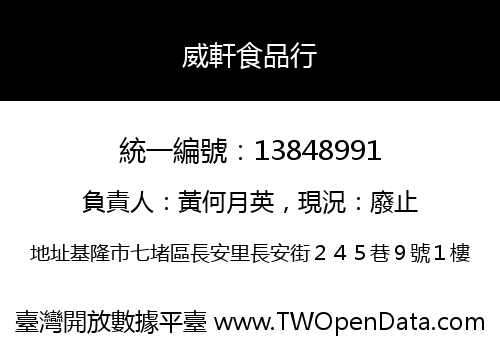 威軒食品行