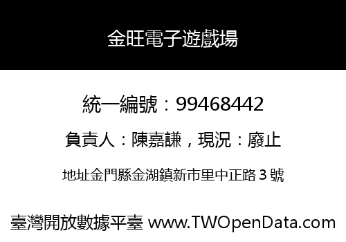金旺電子遊戲場