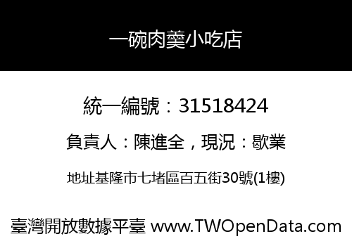一碗肉羹小吃店