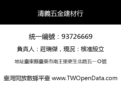 清義五金建材行