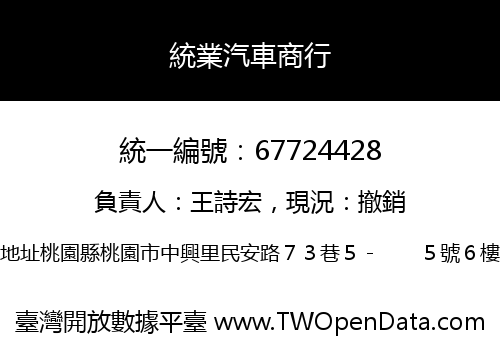 統業汽車商行
