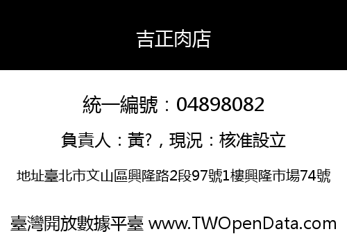 吉正肉店