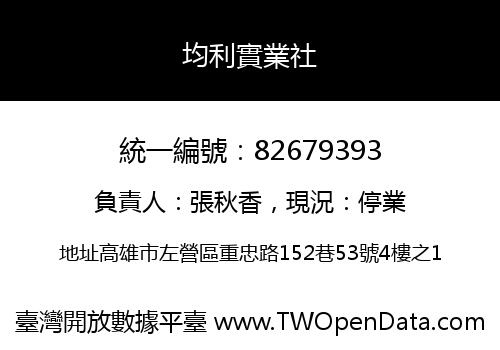 均利實業社