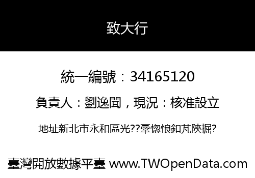 致大行