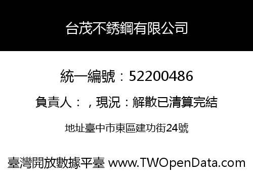 台茂不銹鋼有限公司