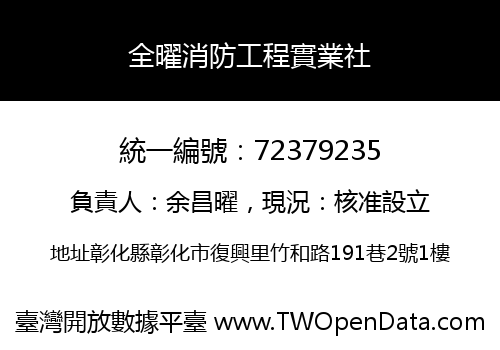 全曜消防工程實業社