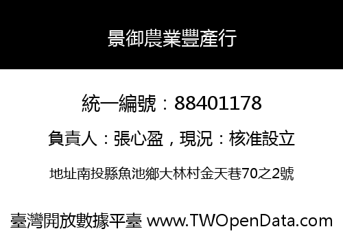 景御農業豐產行