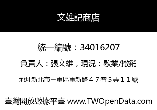 文雄記商店