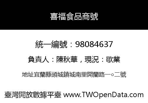 喜福食品商號