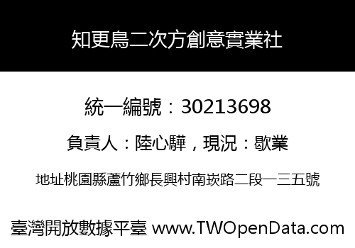 知更鳥二次方創意實業社