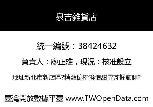 泉吉雜貨店