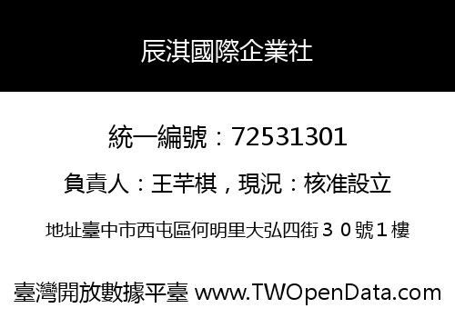 辰淇國際企業社