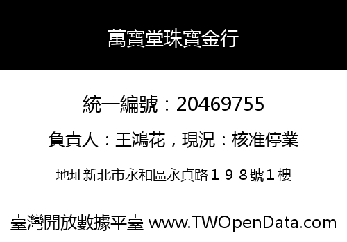 萬寶堂珠寶金行