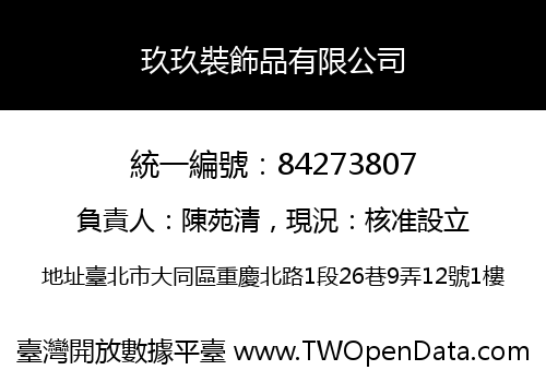 玖玖裝飾品有限公司