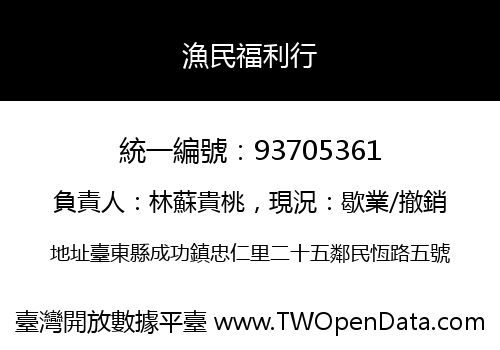 漁民福利行