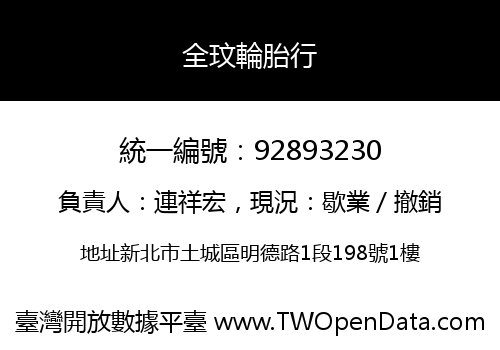 全玟輪胎行