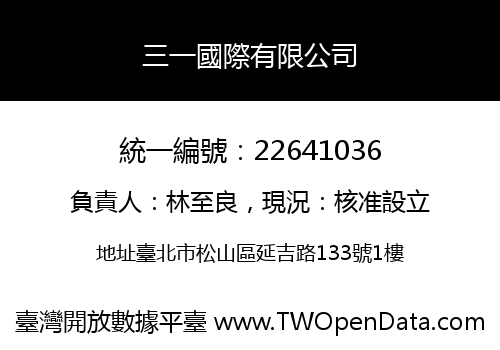 三一國際有限公司