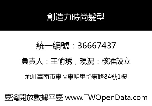 創造力時尚髮型