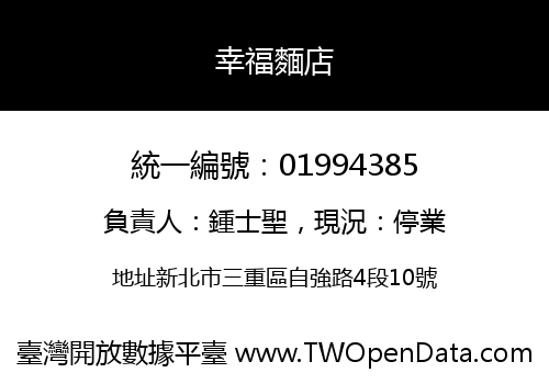 幸福麵店