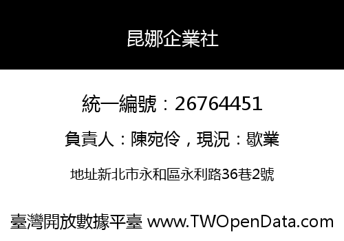 昆娜企業社