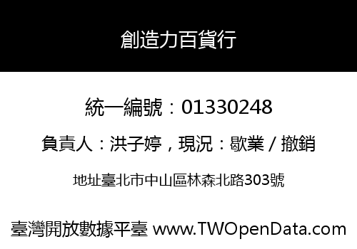 創造力百貨行